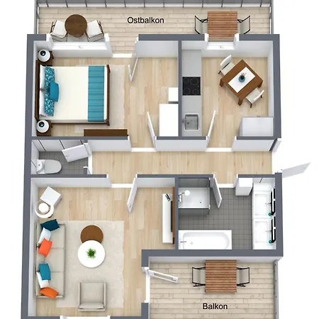 Appartement Melli -102- Mittenwald